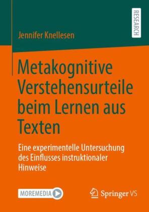 Metakognitive Verstehensurteile beim Lernen aus Texten