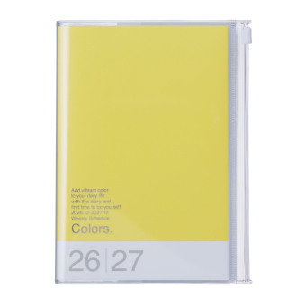 Mark's 2026/2027 Diary B6 Colors, Yellow