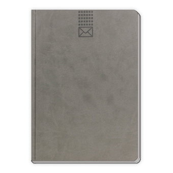 Trötsch Adressbuch Soft Touch A5 Anthrazit