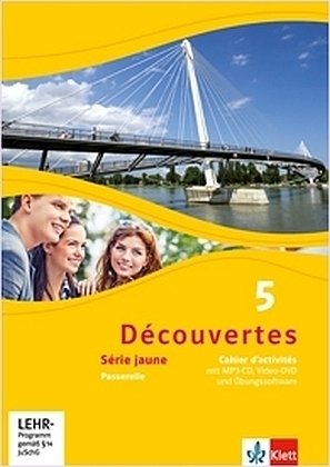 Découvertes. Série jaune (ab Klasse 6). Ausgabe ab 2012 - Cahier d'activités mit Audios, Filmen und