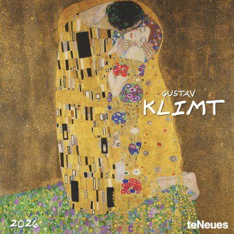 teNeues - Gustav Klimt 2026 - Kunst-Wandkalender 30x30 cm (30x60 cm geöffnet) | Broschürenkalender m