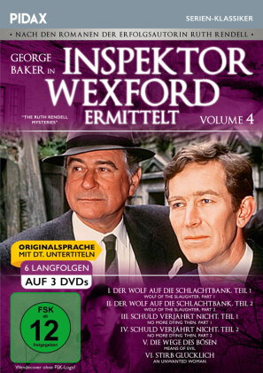 Inspektor Wexford ermittelt. Vol.4, 3 DVDs