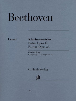 Ludwig van Beethoven - Klarinettentrios B-dur op. 11 und Es-dur op. 38 für Klavier, Klarinette (Viol