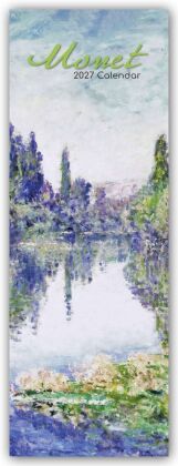 Monet - Claude Monet - Slimline-Kalender 2027