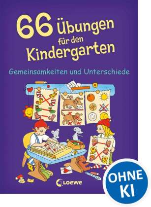 66 Übungen für den Kindergarten, Gemeinsamkeiten und Unterschiede