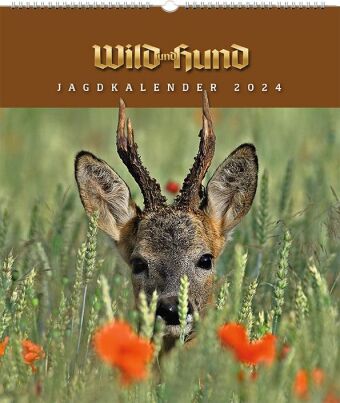 Jagdkalender Wild und Hund Wandvariante 2024