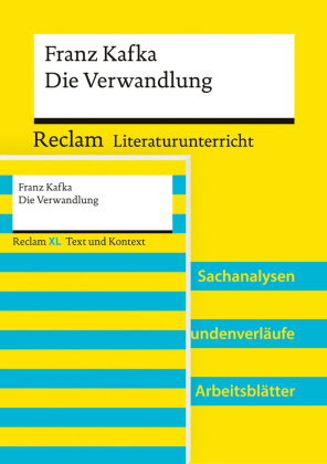 Paket für Lehrkräfte "Franz Kafka: Die Verwandlung" (Textausgabe und Lehrerband). 2 Bände eingeschwe