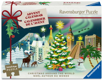 Kinderpuzzle 54 Teile - Puzzle Advent Calendar