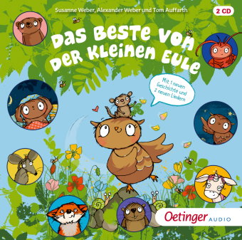 Das Beste von der kleinen Eule, 3 Teile, 3 Audio-CD