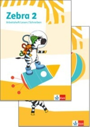 Zebra 2, Arbeitsheft Sprache in Grundschrift, Arbeitsheft Lesen/Schreiben mit digitalen Medien Klass