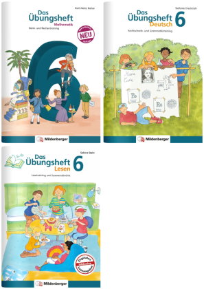 Sicher ins 7. Schuljahr - Paket: Rechnen - Schreiben - Lesen - Grammatik · Klasse 6