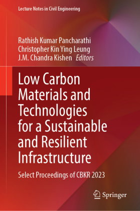 Low Carbon Materials and Technologies for a Sustainable and Resilient Infrastructure