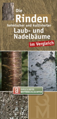 Die Rinden heimischer und kultivierter Laub- und Nadelbäume im Vergleich, Leporello