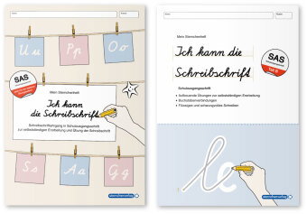 Ich kann die Schreibschrift + Übungsheft zu den Buchstabenverbindungen -Schulausgangsschrift - 2 Hef