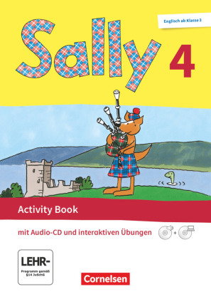Sally - Englisch ab Klasse 3 - Allgemeine Ausgabe 2020 - 4. Schuljahr Activity Book mit interaktiven