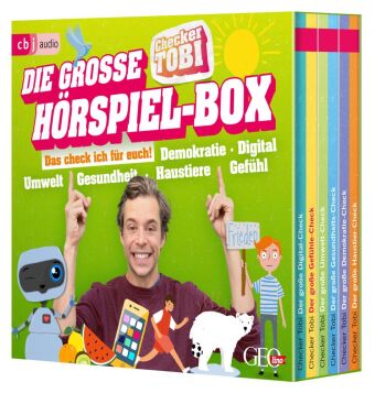 Die große Checker-Tobi-Hörspiel-Box, 6 Audio-CD