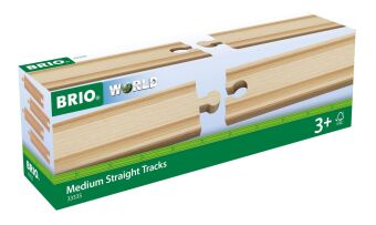 BRIO World - 2/3 Gerade Gleise (A)