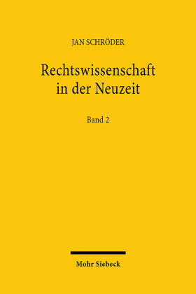 Rechtswissenschaft in der Neuzeit