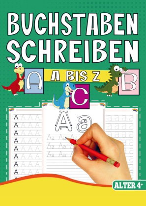 Mein Dinosaurier Vorschulbuch - Buchstaben schreiben lernen