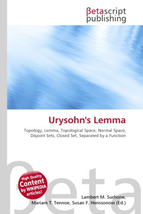 Urysohn's Lemma
