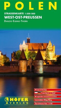 Höfer Straßenkarte Polen, West-Ost-Preußen