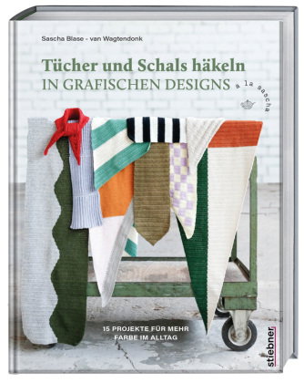 Tücher und Schals häkeln in grafischen Designs