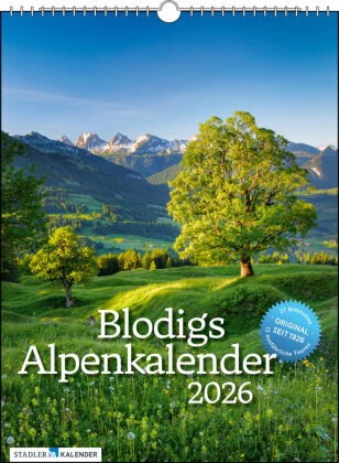 Blodigs Alpenkalender 2026
