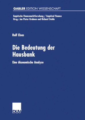 Die Bedeutung der Hausbank