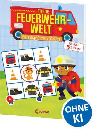 Meine Feuerwehr-Welt - Rätselspaß mit Stickern