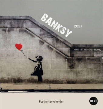 Banksy Postkartenkalender 2027