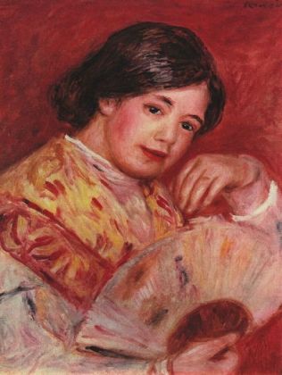 Pierre-Auguste Renoir - Junges Mädchen mit Fächer - 1.000 Teile (Puzzle)