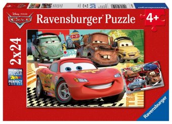 Kinderpuzzle 2x24 Teile - Disney / Pixar Cars - Neue Abenteuer