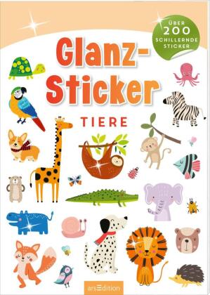 Glanz-Sticker - Tiere