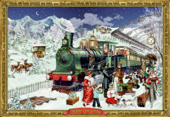 Grußkarten-Adventskalender - Schöner Advent
