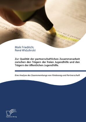 Zur Qualität der partnerschaftlichen Zusammenarbeit zwischen den Trägern der freien Jugendhilfe und