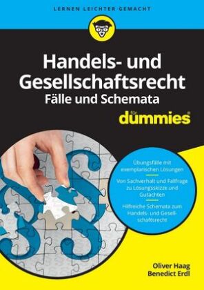 Handels- und Gesellschaftsrecht - Fälle und Schemata für Dummies