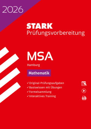 STARK Mathematik - MSA 2026 Hamburg - Prüfungsvorbereitung, m. 1 Buch, m. 1 Beilage