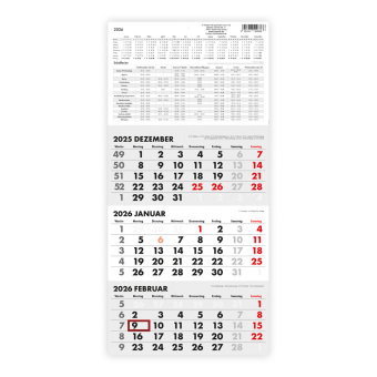Trötsch Dreimonatskalender Drei-Monatskalender 2026