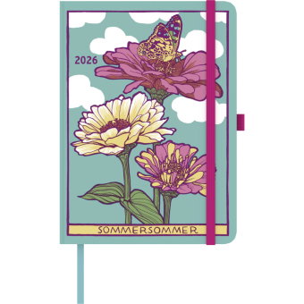 teNeues - Kat Menschik - Notizkalender - Blumen 2026 | Kalender & Notizbuch 16x22 cm mit Illustratio