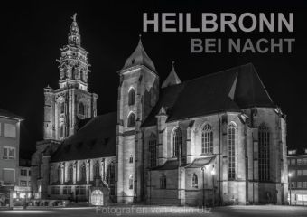 Heilbronn bei Nacht (Posterbuch DIN A4 quer)