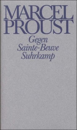Gegen Sainte-Beuve