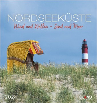 Nordseeküste Postkartenkalender 2024. Fotokalender im Postkartenformat, der die Reiselust entfacht.