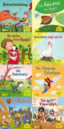 Pixi-8er-Set 308: Pixi liebt den Frühling (8x1 Exemplar), 8 Teile