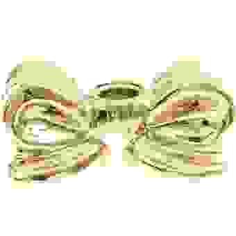 Porzellan Kerzenhalter Schleife, Gold