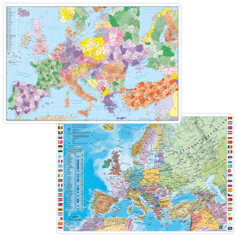 Europa Postleitbereiche/Europa politisch