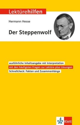 Klett Lektürehilfen Hermann Hesse, Der Steppenwolf
