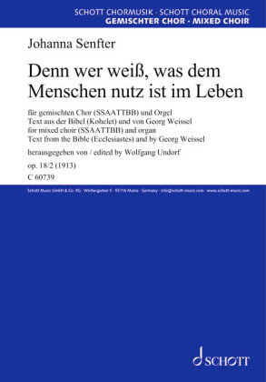 Denn wer weiß, was dem Menschen nutz ist im Leben