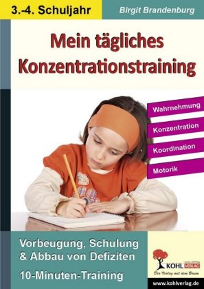 Mein tägliches Konzentrationstraining / Klasse 3-4