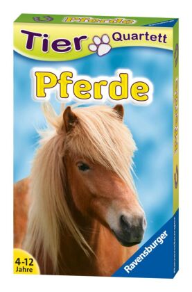 Tierquartett Pferde - Kartenspiel ab 4 Jahre