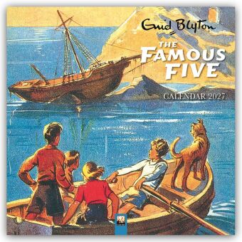 Enid Blyton: The Famous Five - Fünf Freunde 2027 - Original Flame Tree Publishing-Kalender [Kalender